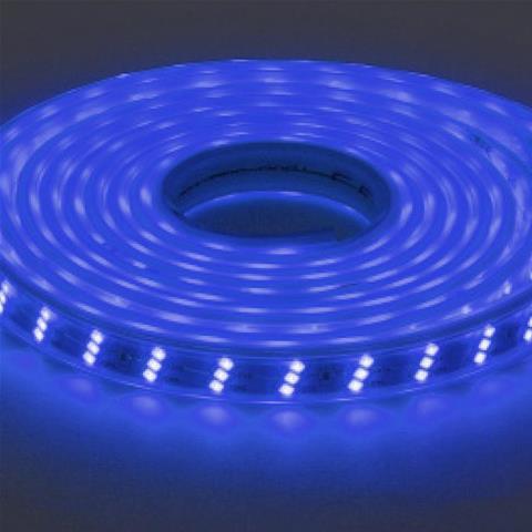 Светодиодная влагозащищенная лента Horoz 7W/m 180LED/m 2835SMD синий 50M 081-009-0001 HRZ00002734 в Санкт-Петербурге