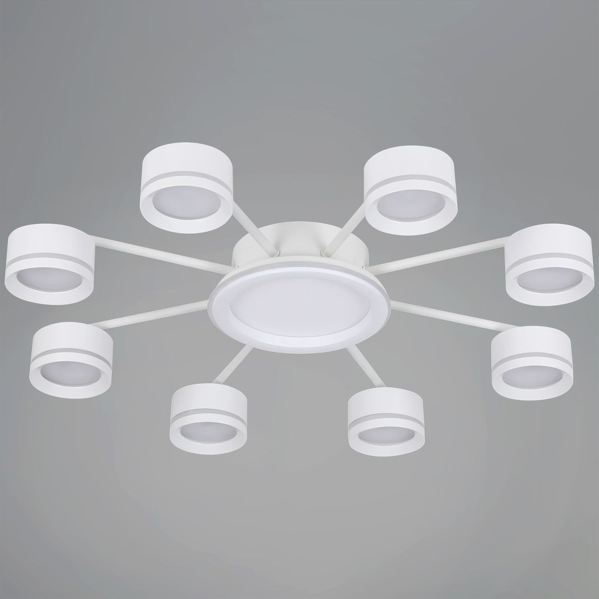 Потолочная люстра Reluce 20590-0.3-8+1 White в Санкт-Петербурге