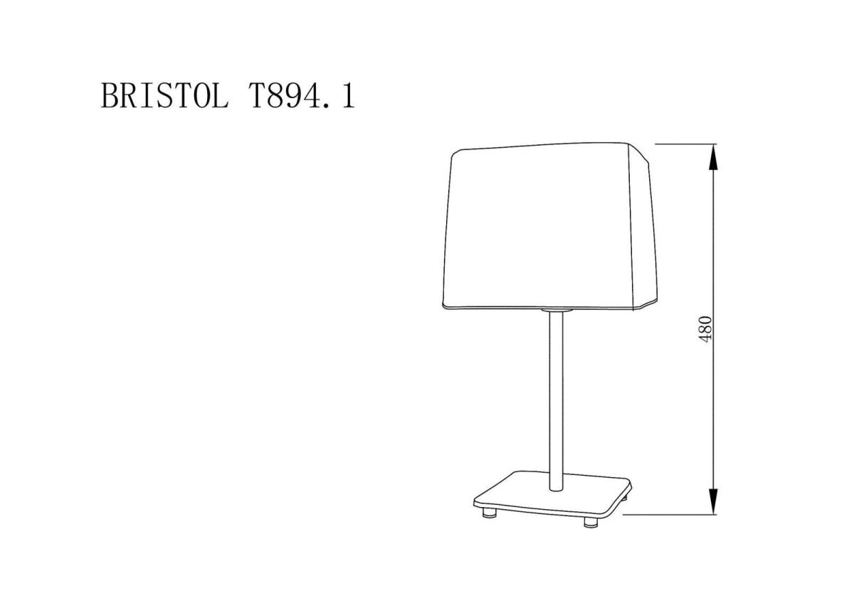 Настольная лампа Lucia Tucci Bristol T894.1 в Санкт-Петербурге