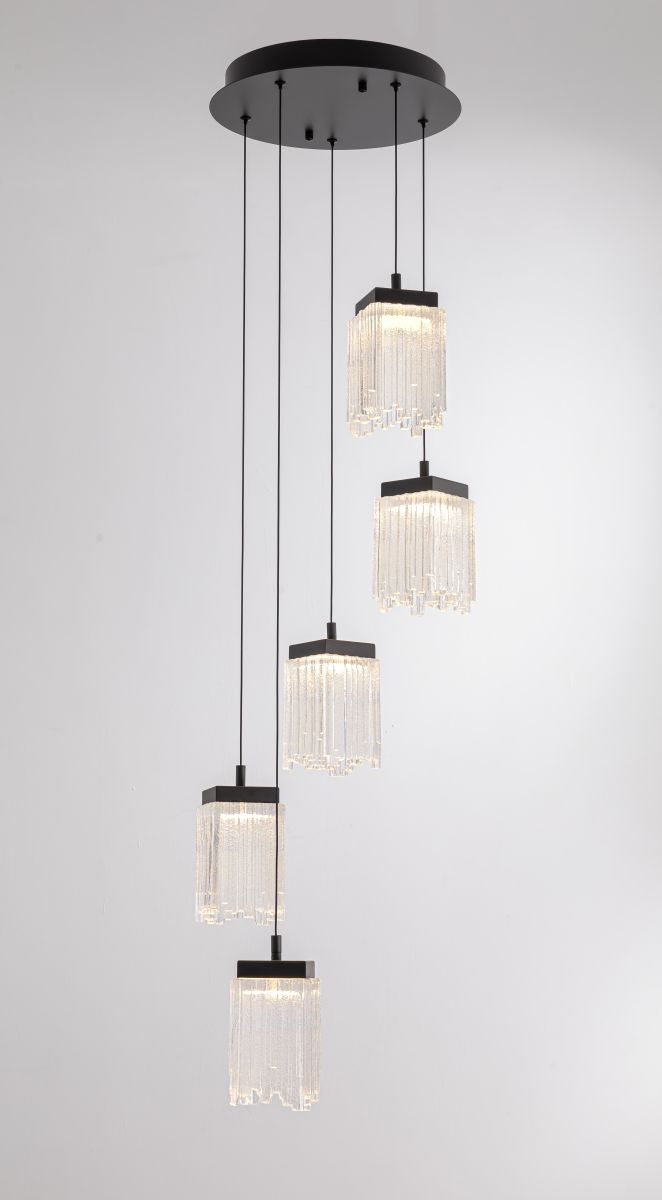 Подвесной светильник Delight Collection MD25020403-5A1 Matt black в #REGION_NAME_DECLINE_PP#