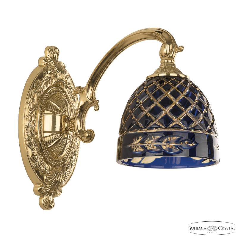 Бра Bohemia Ivele Crystal Verona 7209B10/1/175 G P1 D Amber-Blue/H-1J в Санкт-Петербурге