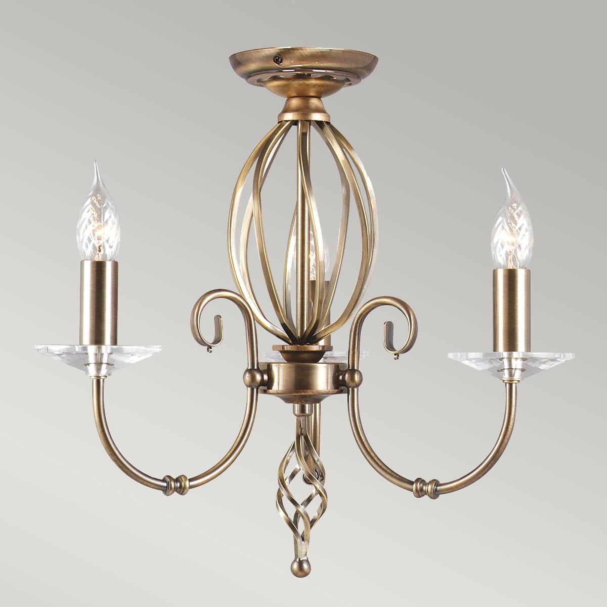 Подвесная люстра Elstead Lighting AG3-AGED-BRASS в Санкт-Петербурге