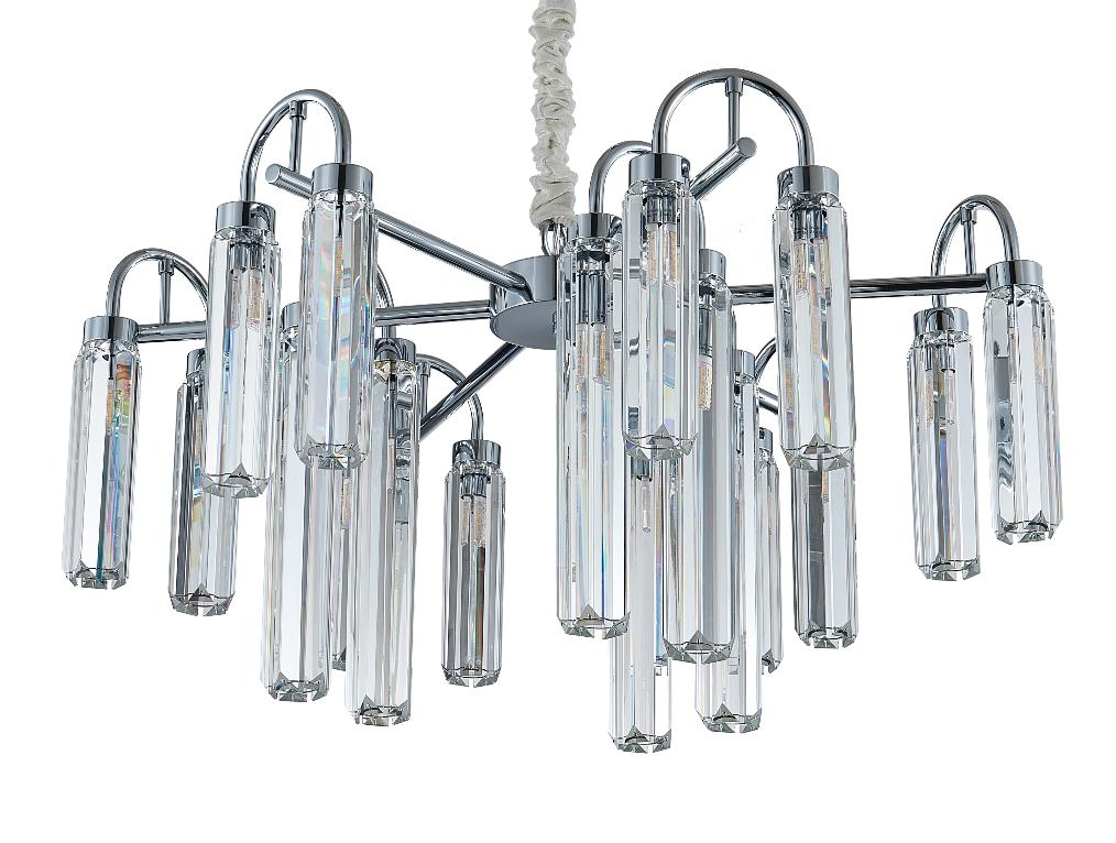 Подвесная люстра Newport Diva 4526+3/C chrome new М0070423 в #REGION_NAME_DECLINE_PP#