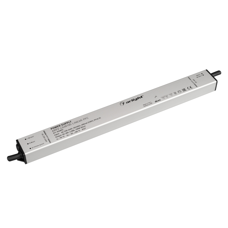 Блок питания Arlight ARPV-LG48100-LINEAR-PFC (48V, 2.08A, 100W) 034894 в Санкт-Петербурге
