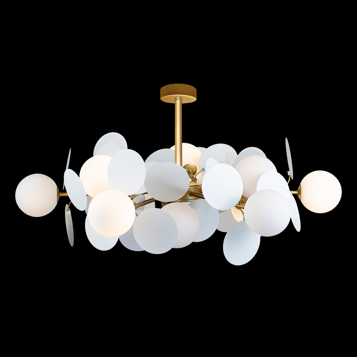 Люстра на штанге Loft IT Matisse 10008/12 white в Санкт-Петербурге