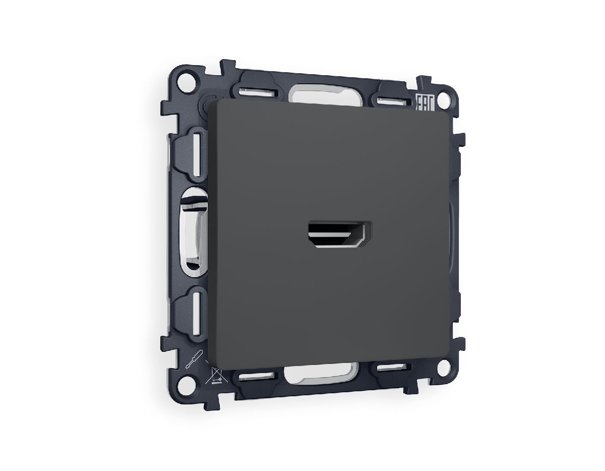 Комплект механизма розетки HDMI 2.0 40V/500mA 2.0GHz 5-18Gbit/s Ambrella Volt Alfa MA914010 в Санкт-Петербурге
