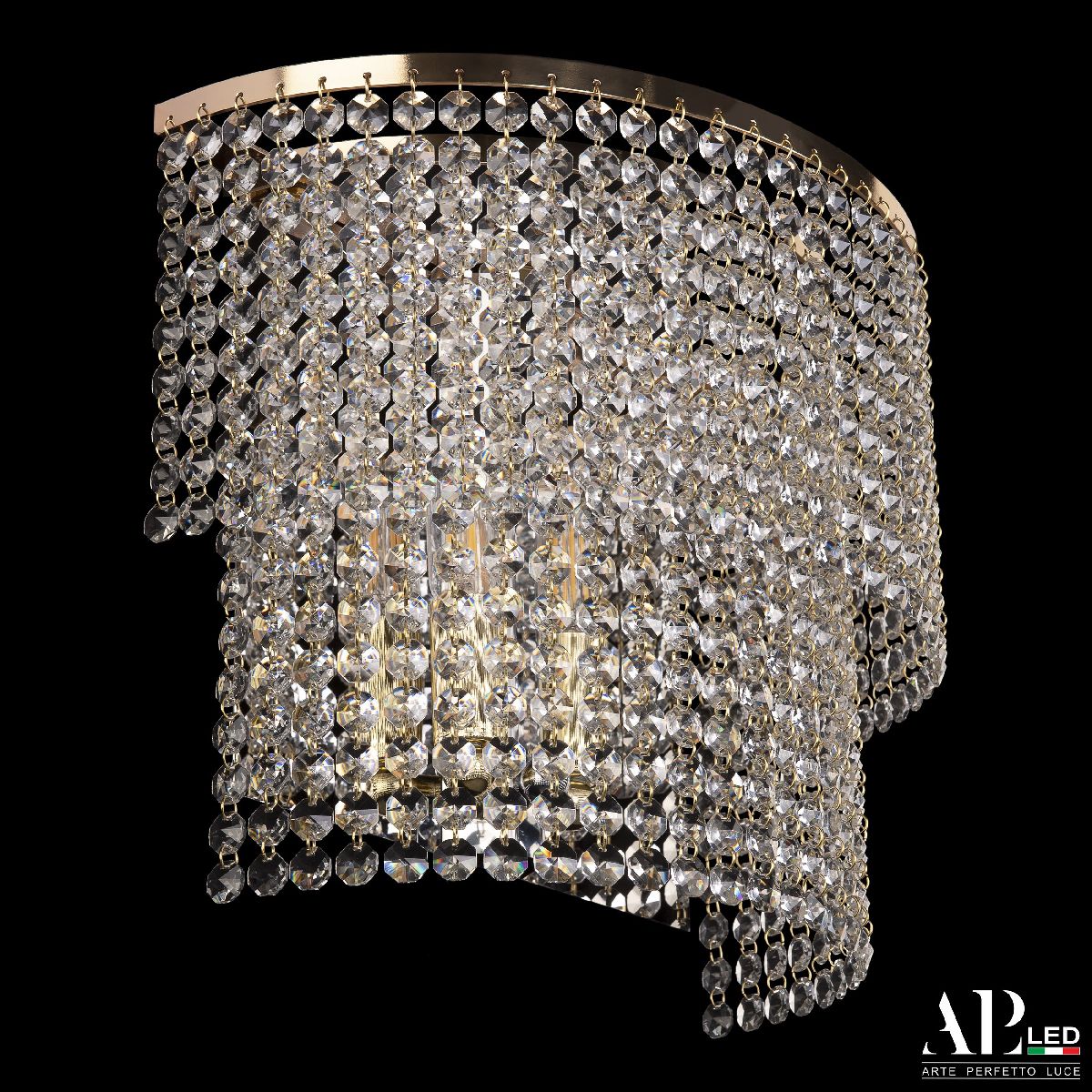 Настенный светильник Arte Perfetto Luce Sicilia S500.B4.35-27.A.E14.Gold в Санкт-Петербурге