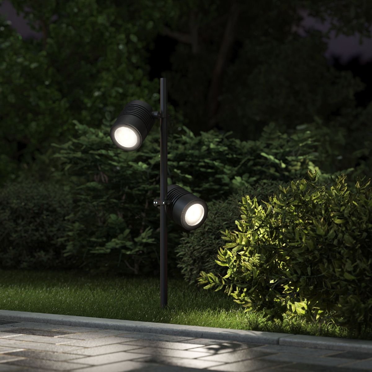 Архитектурная подсветка Elektrostandard Landscape/2 (041 FL LED) черный 4690389184215 a058259 в Санкт-Петербурге