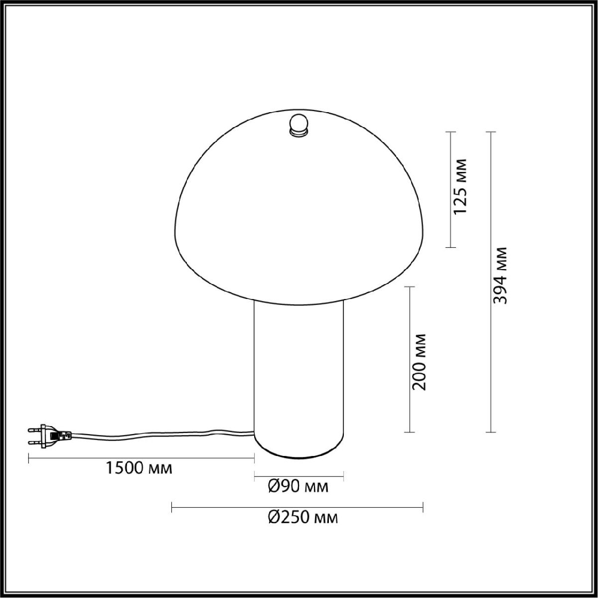 Настольная лампа Odeon Light Rufina 7088/2T в Санкт-Петербурге