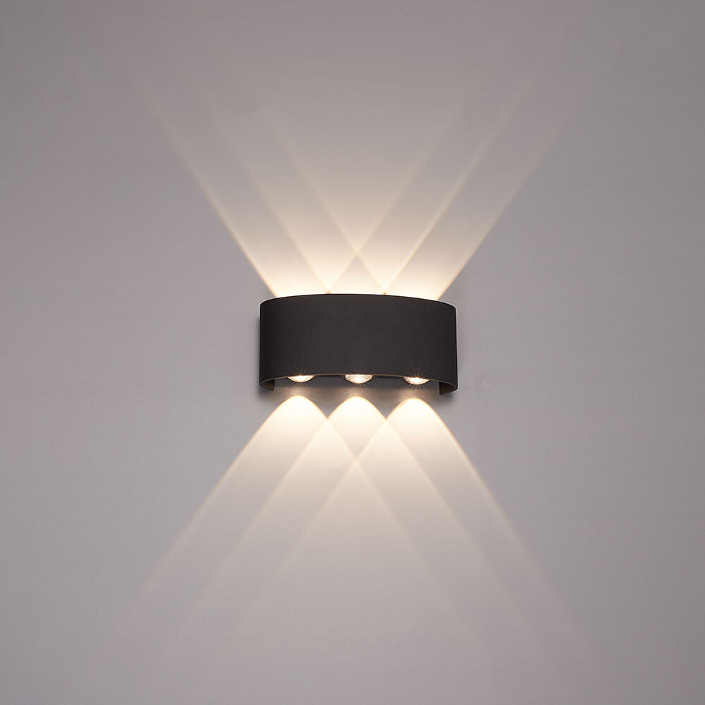 Уличный настенный светильник Arte Lamp Bosto A3722AL-6BK в #REGION_NAME_DECLINE_PP#