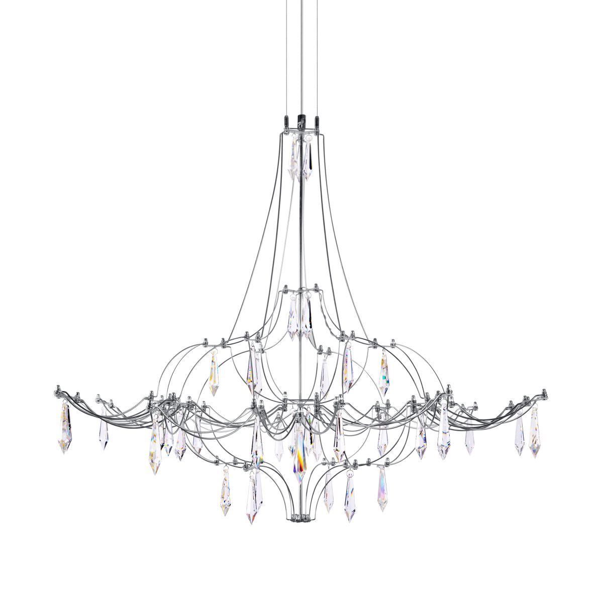 Подвесная люстра Loft IT Mira 10588/800 Silver Asfour в Санкт-Петербурге
