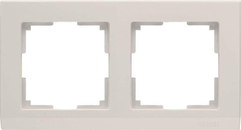 Рамка Werkel Stark на 2 поста слоновая кость WL04-Frame-02-ivory 4690389046513 в Санкт-Петербурге