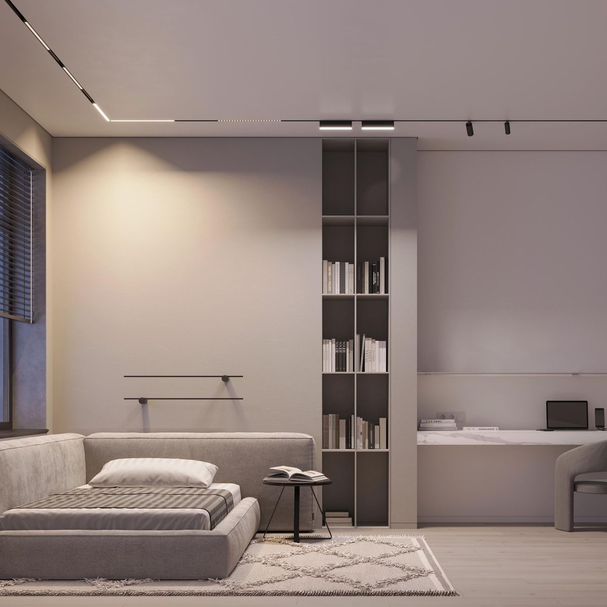 Трековый магнитный светильник Arlight MAG-ORIENT-DOTS-L465-16W Day4000-MIX (BK, 24 deg, 48V, TUYA Zigbee) (IP20 Металл) 053813 в #REGION_NAME_DECLINE_PP#