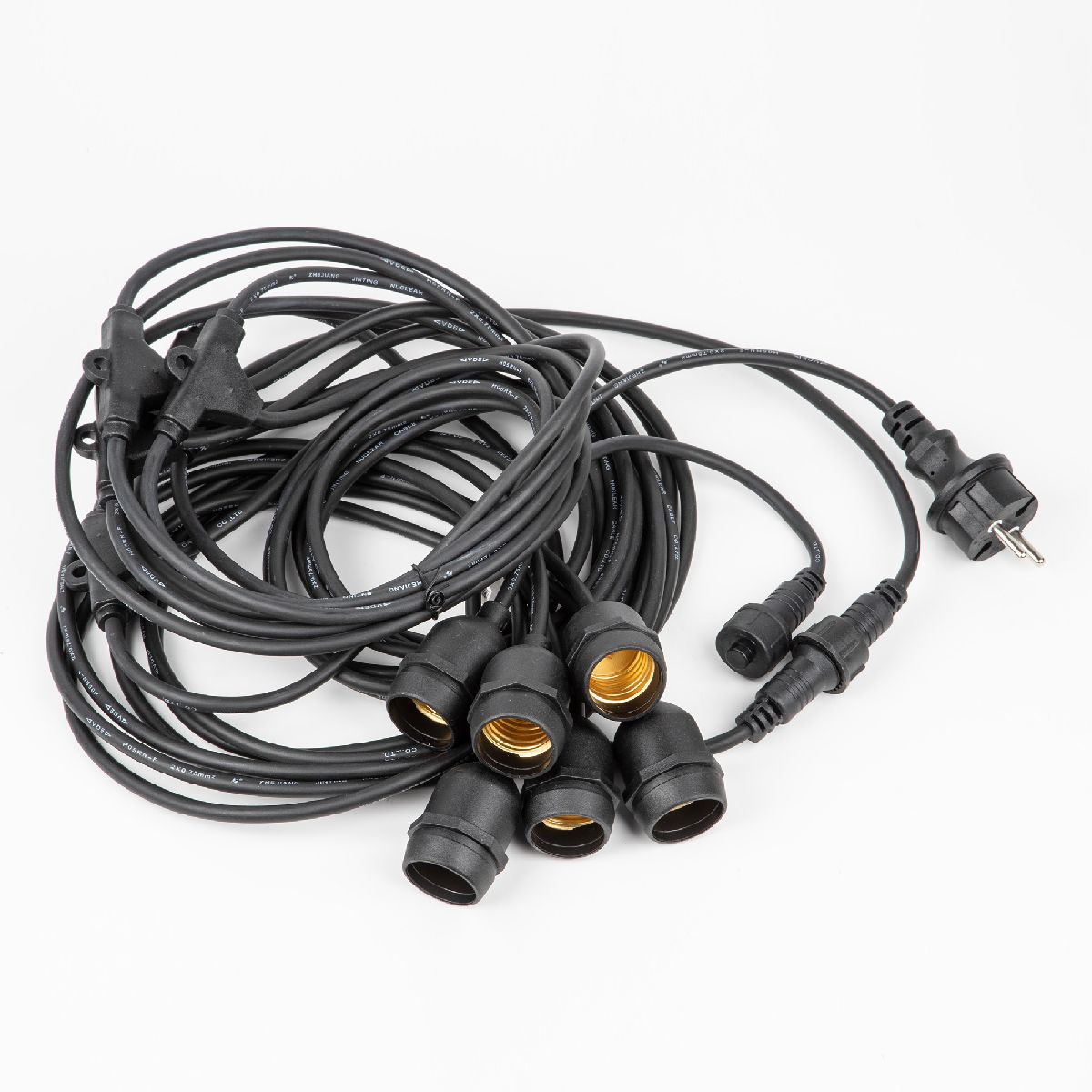 Гирлянда для освещения теплиц Uniel UDL-K230 6/E27/5M IP54 BLACK BELT-LIGHT GREENHOUSE UL-00010925 в Санкт-Петербурге