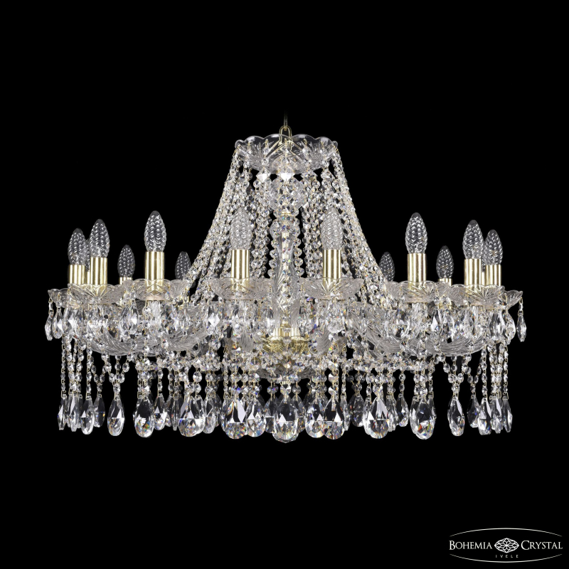 Подвесная люстра Bohemia Ivele Crystal 1413/16/300 G в Санкт-Петербурге