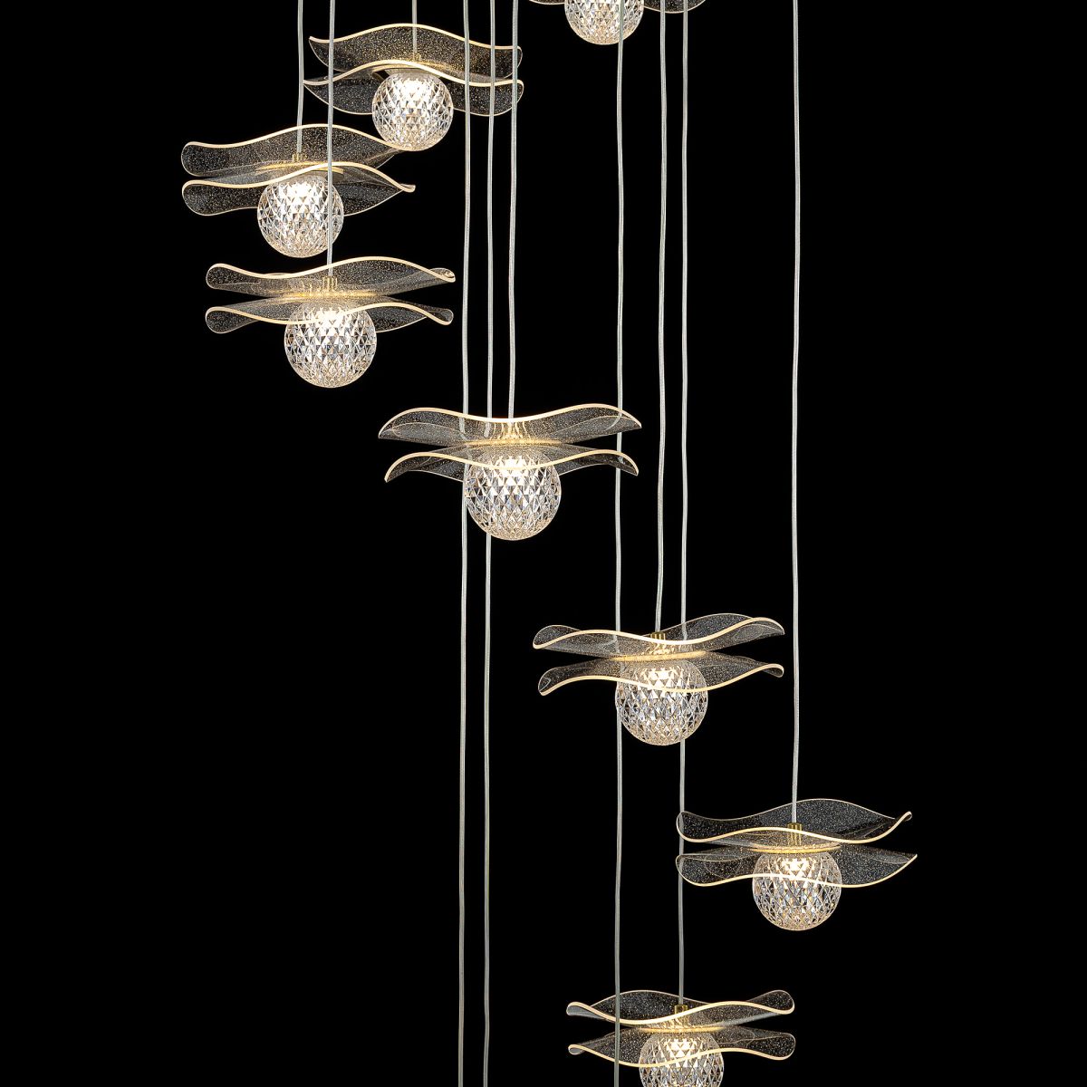 Каскадная люстра Citilux Signature CL247057 в #REGION_NAME_DECLINE_PP#