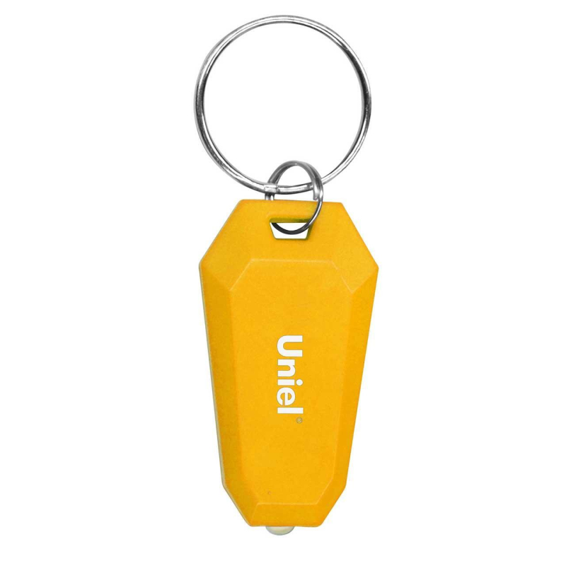 Фонарь-брелок светодиодный (UL-00004096) Uniel Standard Mini от батареек S-KL021-T Yellow в Санкт-Петербурге