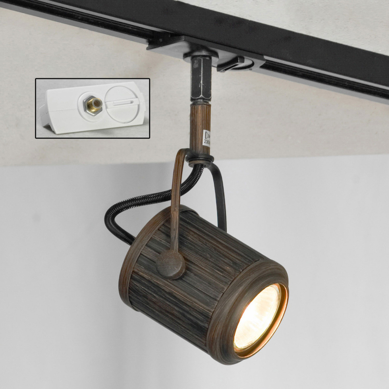 Трековый светильник однофазный Lussole LOFT Track Lights LSP-9131-TAW в #REGION_NAME_DECLINE_PP#