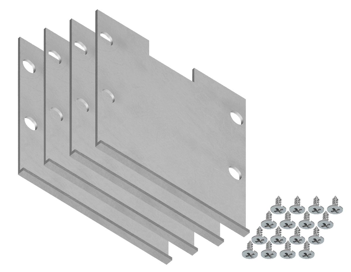 Заглушка (4 шт.) Ambrella Light Alum Profile GP8480 в Санкт-Петербурге