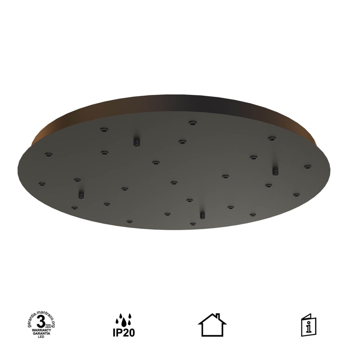 Основание потолочное 24L Mantra Modular Light Florones 9377 в Санкт-Петербурге