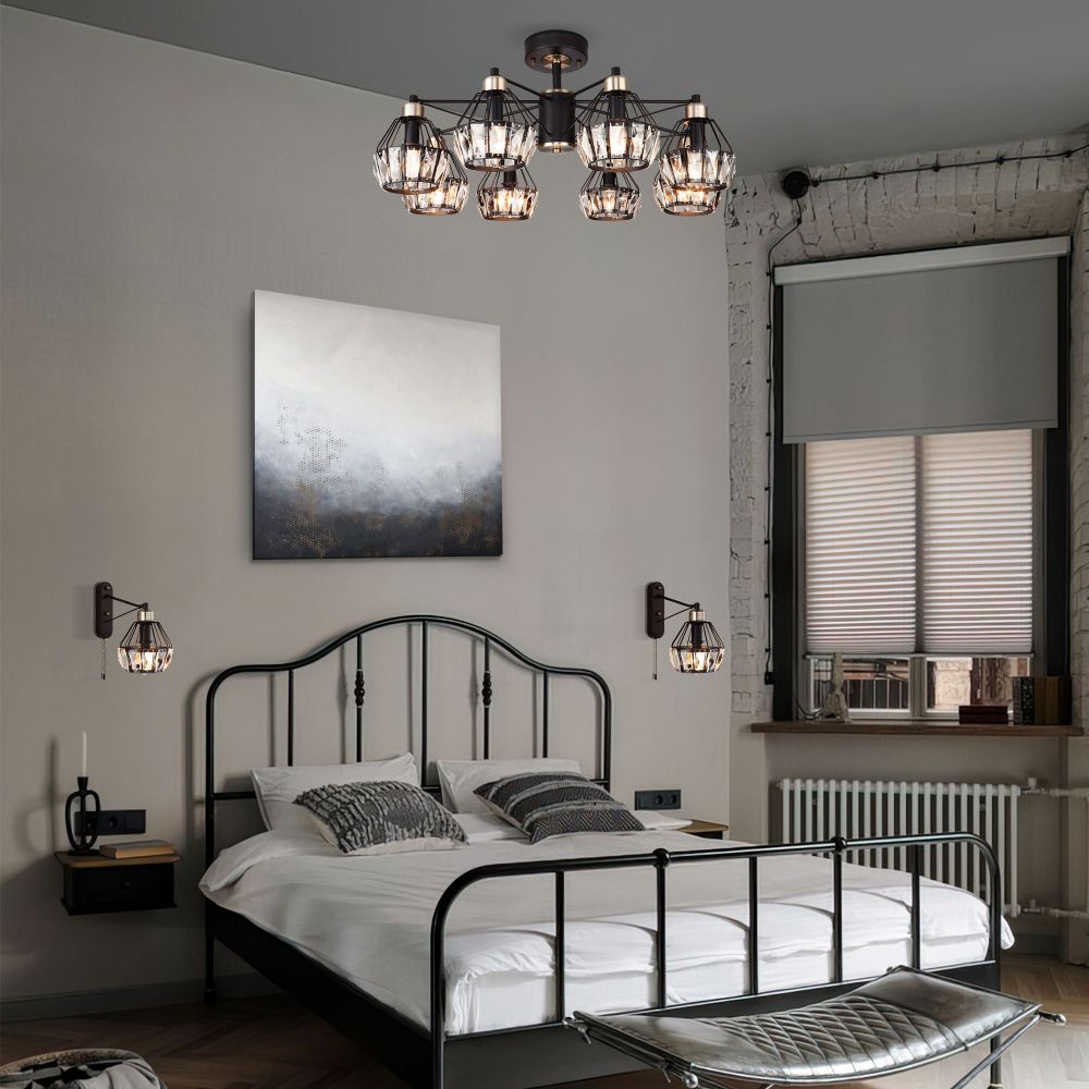 Бра Eurosvet Lord 70075/1 черный в #REGION_NAME_DECLINE_PP#