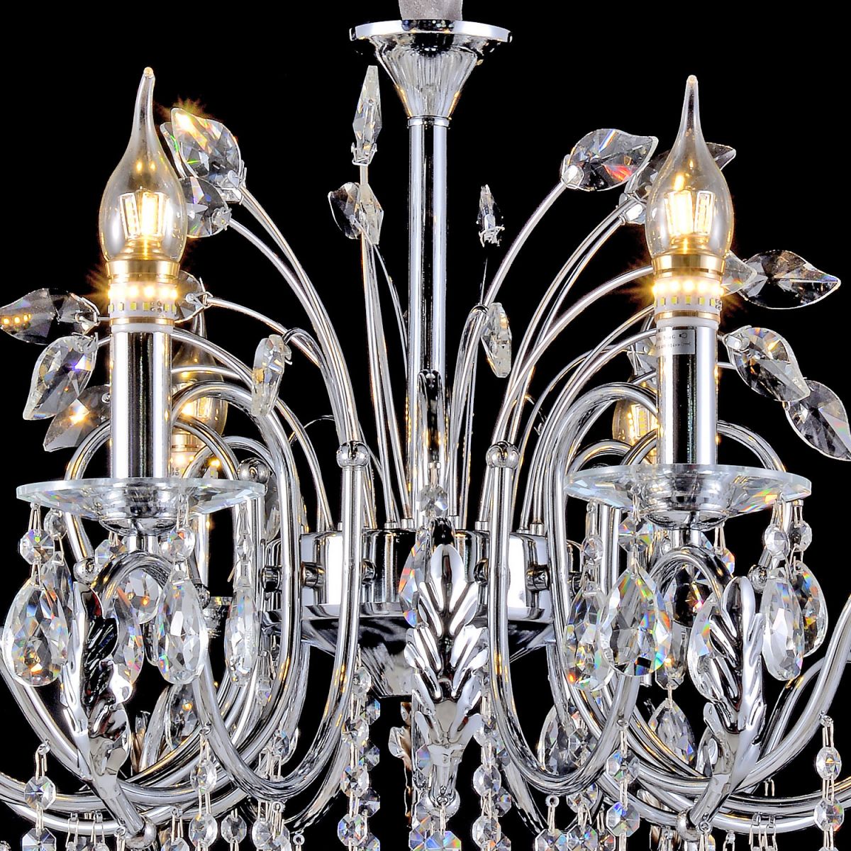 Подвесная люстра Reluce 02300-0.4-08 CH в Санкт-Петербурге