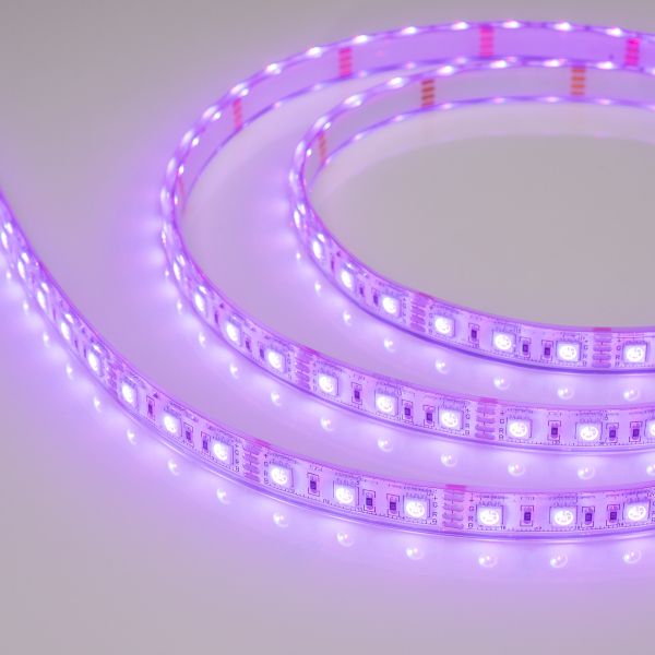 Светодиодная лента герметичная Arlight RTW-PU-B60-12.5mm 12V RGB (14.4 W/m, IP68, 5060, 5m) 029599(2) в Санкт-Петербурге