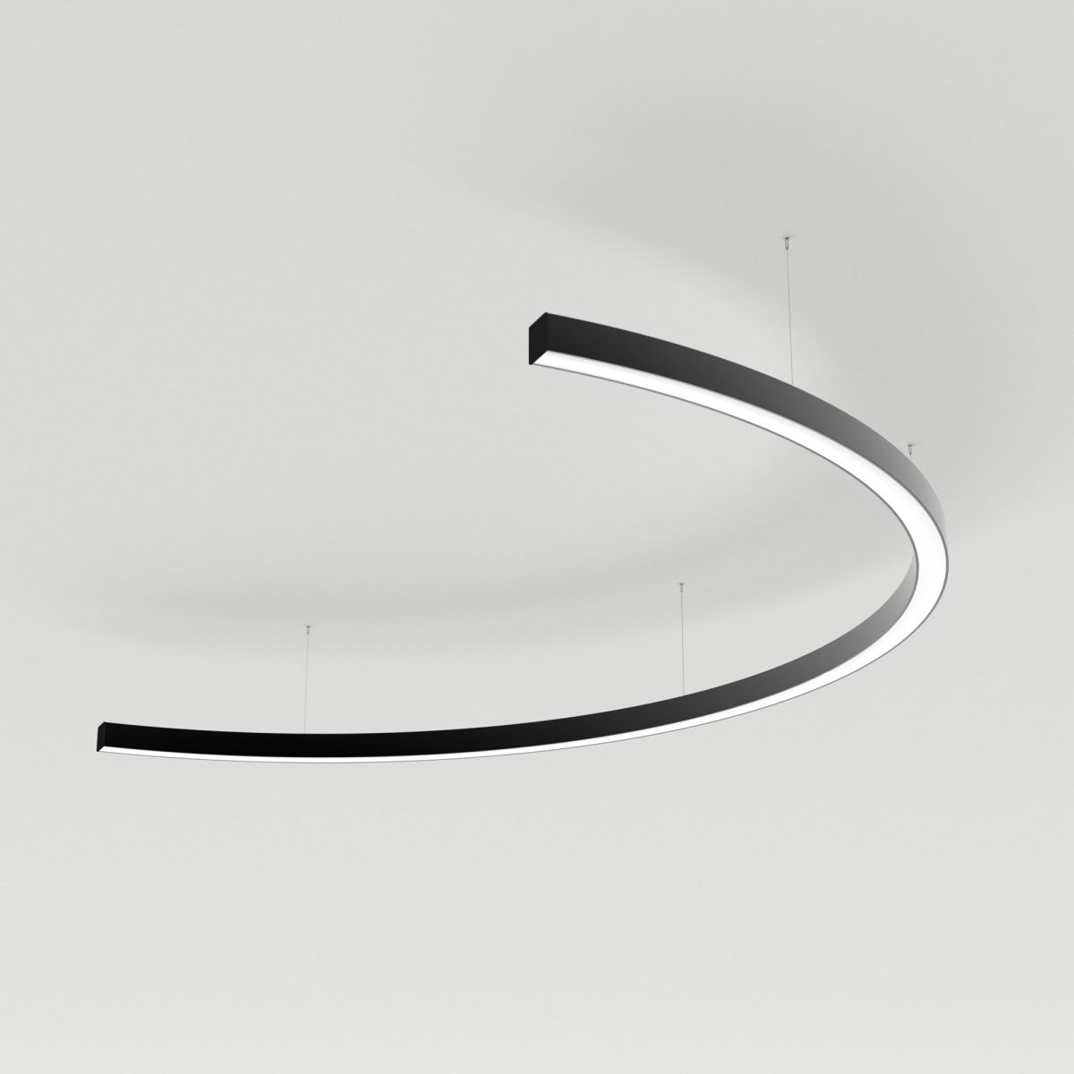 Подвесной светильник Arlight SP-LINE-HANG-ARC-C3535-D1500-53W Day4000 (BLACK, 230V) (Металл) 034035(2) в #REGION_NAME_DECLINE_PP#