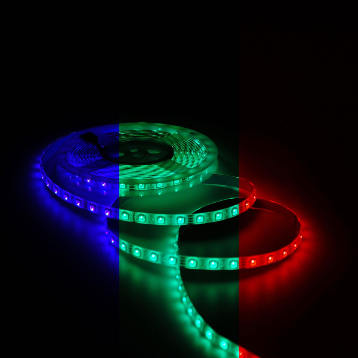 Светодиодная лента Gauss Basic 12В 5050 12Вт/м RGB 5м IP65 BT072 в Санкт-Петербурге