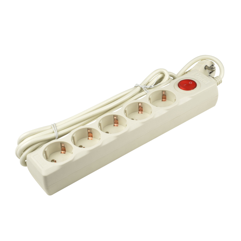 Сетевой фильтр Uniel S-GSU5-5 IVORY UL-00001748 в Санкт-Петербурге