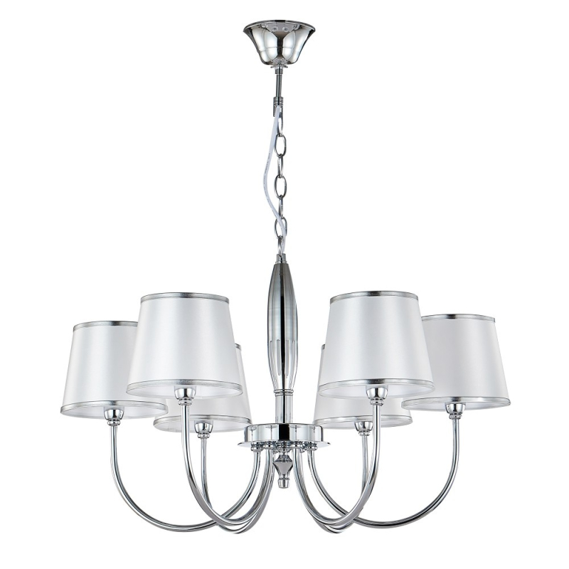 Подвесная люстра Crystal Lux FAVOR SP6 CHROME в #REGION_NAME_DECLINE_PP#