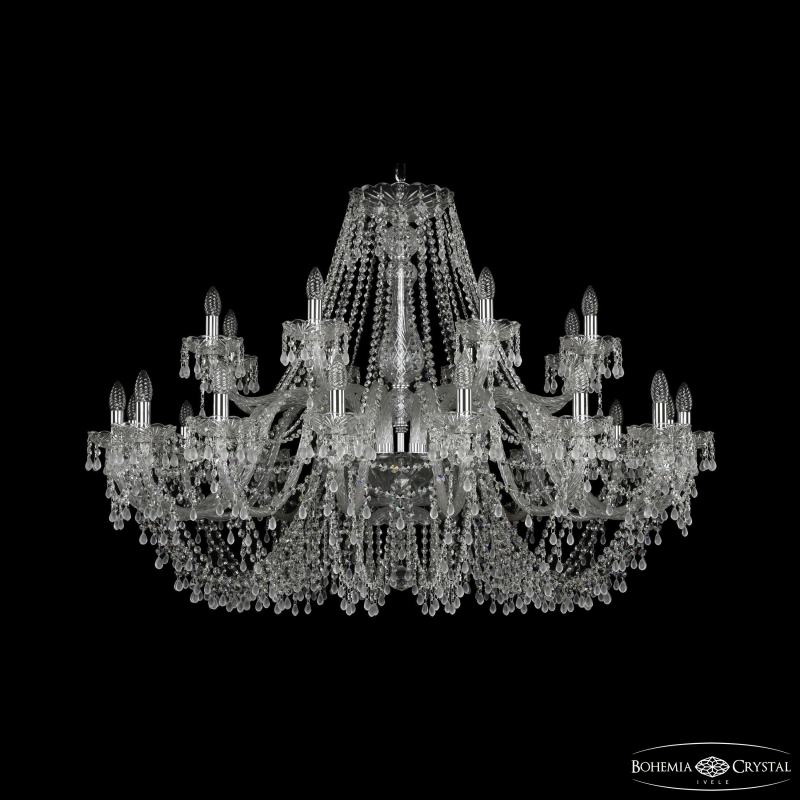 Подвесная люстра Bohemia Ivele Crystal 1410/16+8/460 Ni V0300 в Санкт-Петербурге
