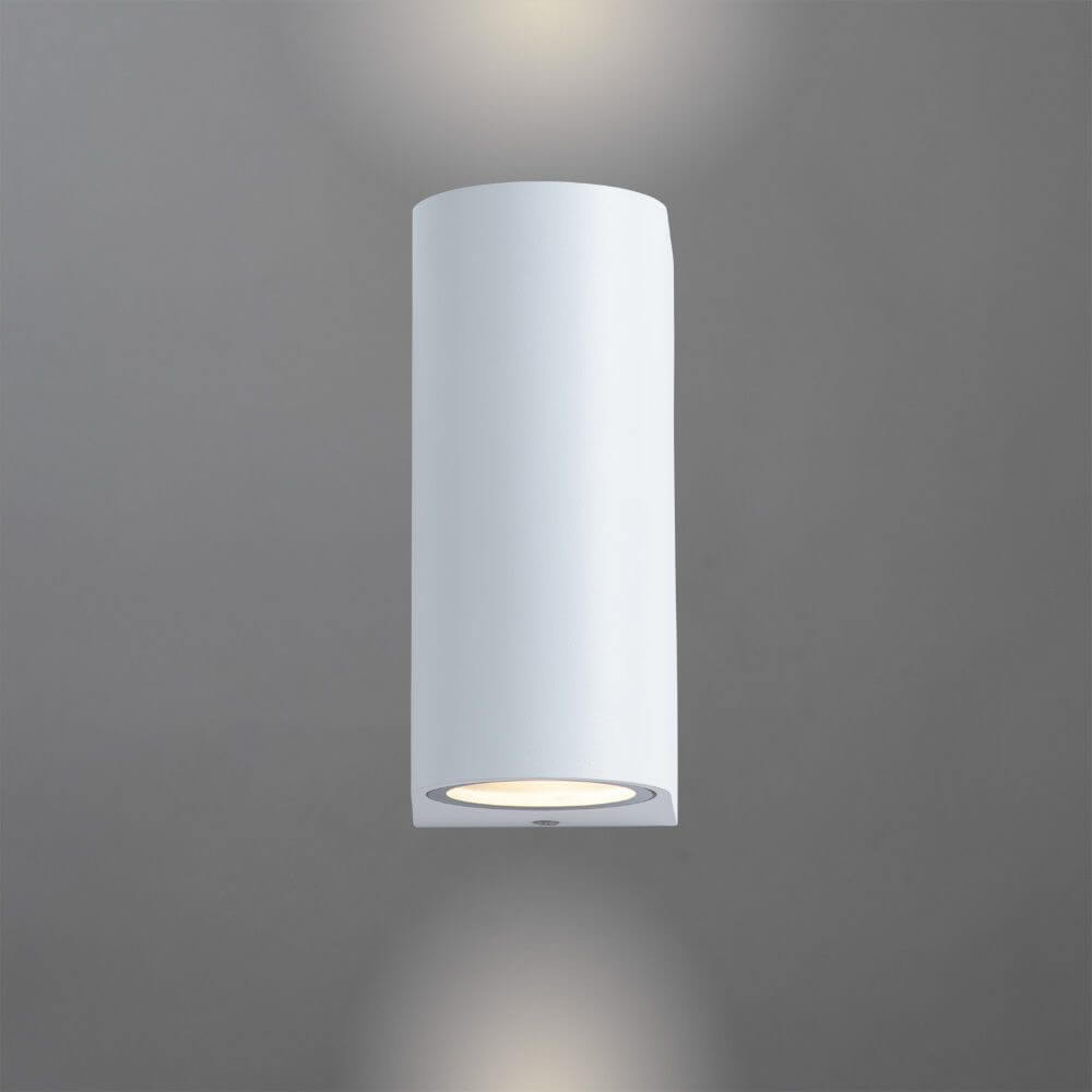 Уличный настенный светильник Arte Lamp A3102AL-2WH в Санкт-Петербурге