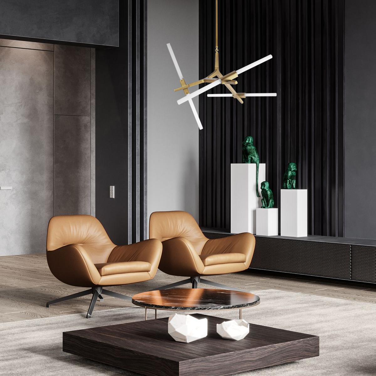 Подвесная люстра Loft IT Agnes 10399/6 GD в Санкт-Петербурге