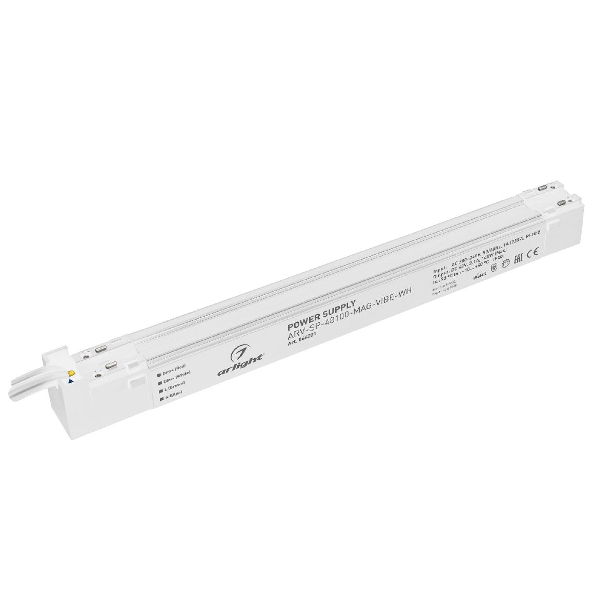 Блок питания Arlight ARV-SP-48100-MAG-VIBE-WH (48V, 2.1A, 100W) 044201 в Санкт-Петербурге