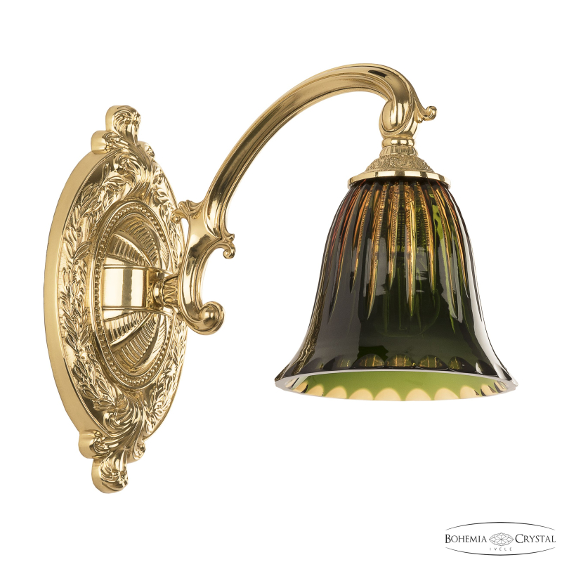 Бра Bohemia Ivele Crystal Verona 7209B10/1/175 G P2 D Amber-Green/H-1K в Санкт-Петербурге