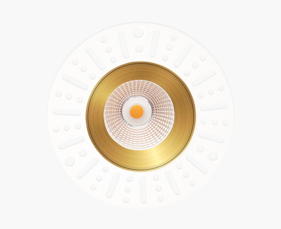 Встраиваемый светильник Italline IT02-028 gold 3000K в Санкт-Петербурге