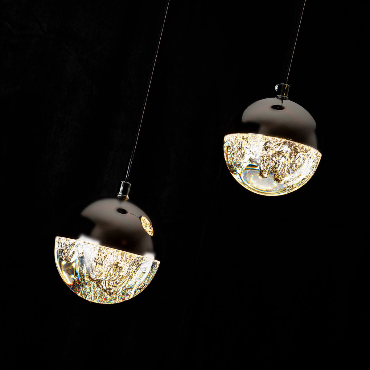 Подвесной светильник Modestyle MS.2345.2 BK в #REGION_NAME_DECLINE_PP#