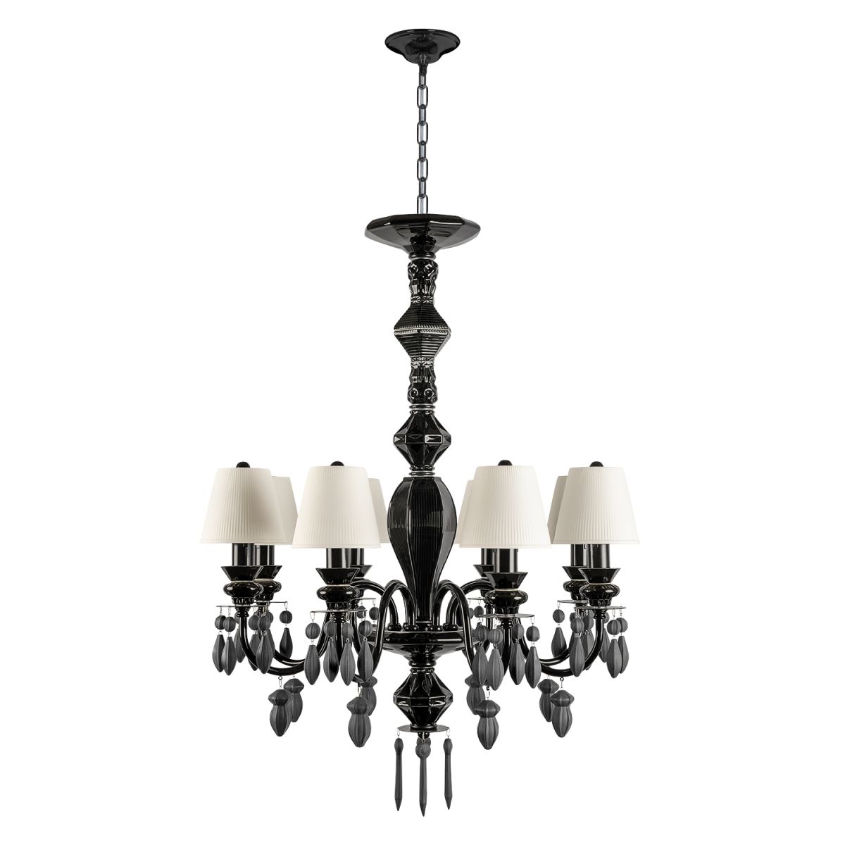 Подвесная люстра Loft IT Grace 10203/8 Black в Санкт-Петербурге