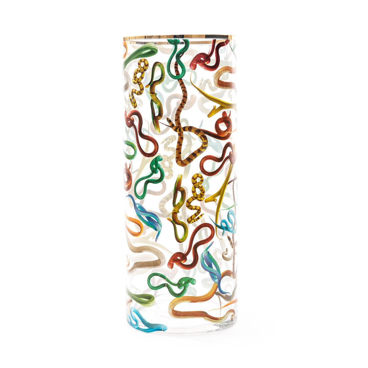 Ваза Snakes Big Seletti Toiletpaper Glass Vase 14201 в Санкт-Петербурге