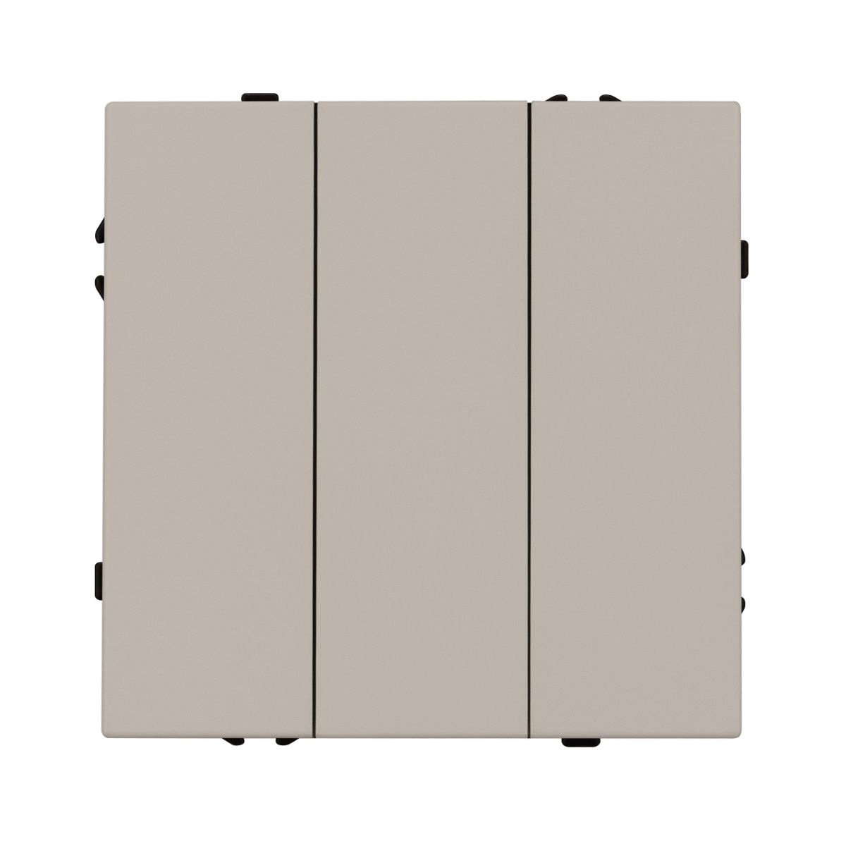 Механизм выключателя трехклавишный непроходной Arlight SWT-NOBE-MK03-SFPL-CA (230V, 10A) (Кашемир) 061797 в Санкт-Петербурге