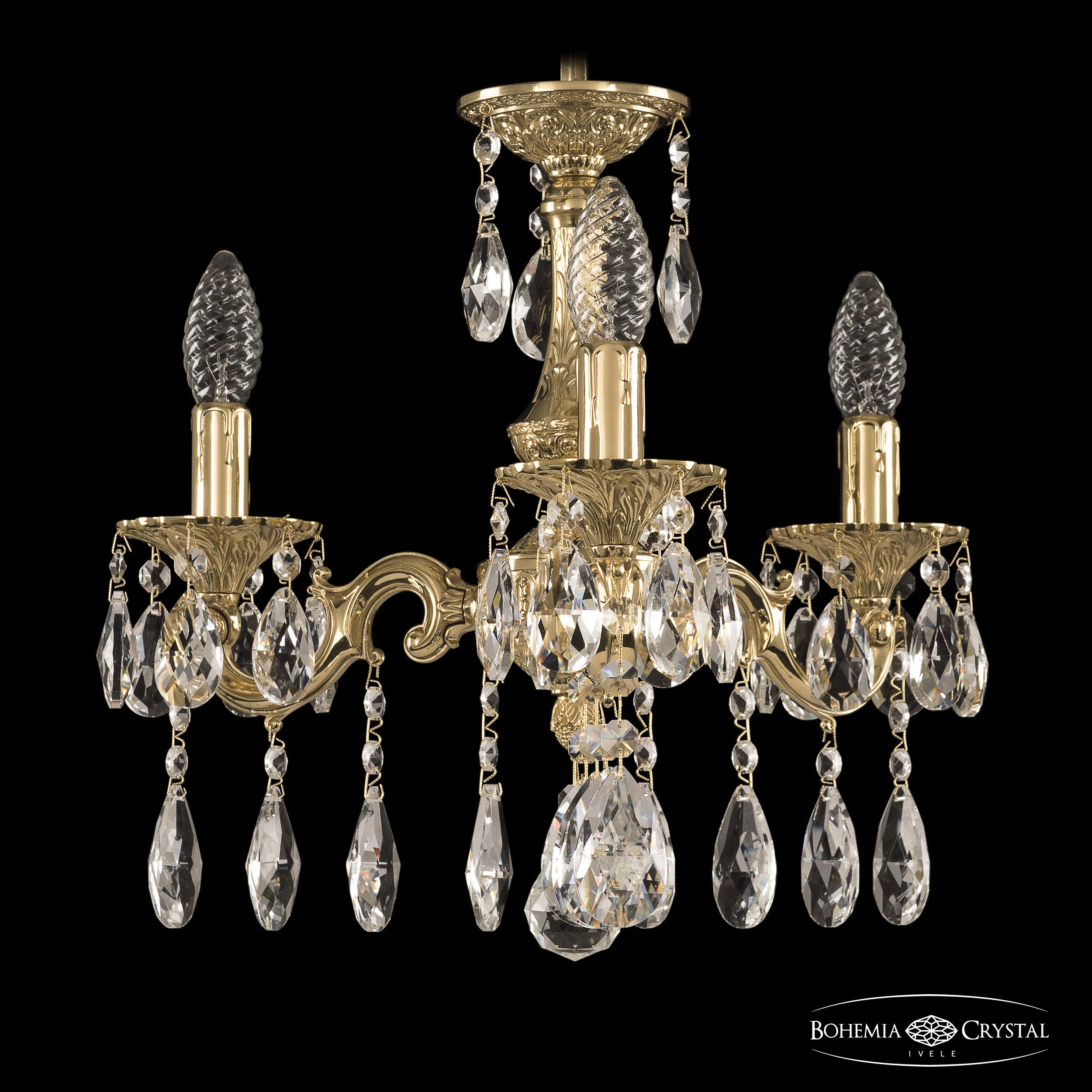 Подвесная люстра Bohemia Ivele Crystal Verona 72101/3/125 A G в Санкт-Петербурге