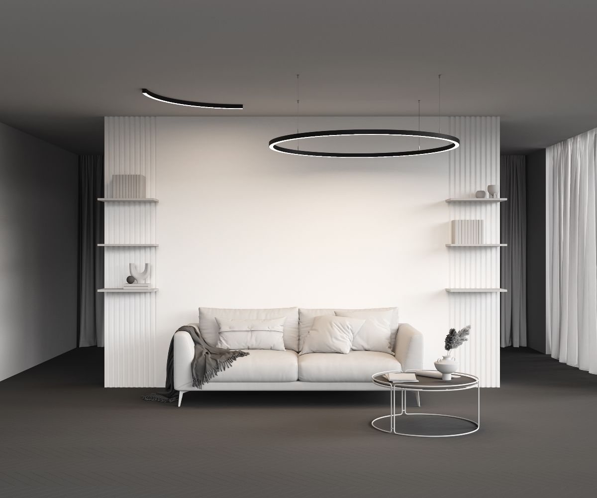Радиусный профиль Maytoni Led strip ALM-3535R-B-D-90°-1.5M в Санкт-Петербурге