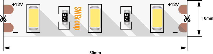 Светодиодная лента SWG SWG660-12-12-NW-M 009275 в Санкт-Петербурге
