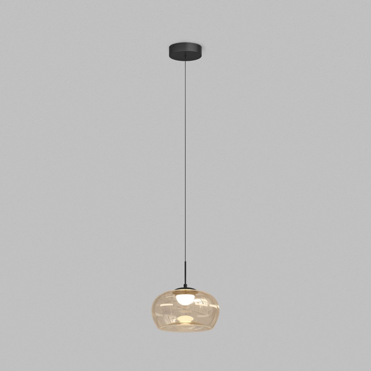 Подвесной светильник Denkirs Floa DK6742-BK+AM в Санкт-Петербурге