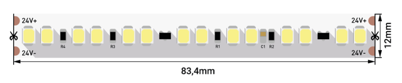 Светодиодная лента DesignLed DSG2168-24-DTW-33 013492 в Санкт-Петербурге