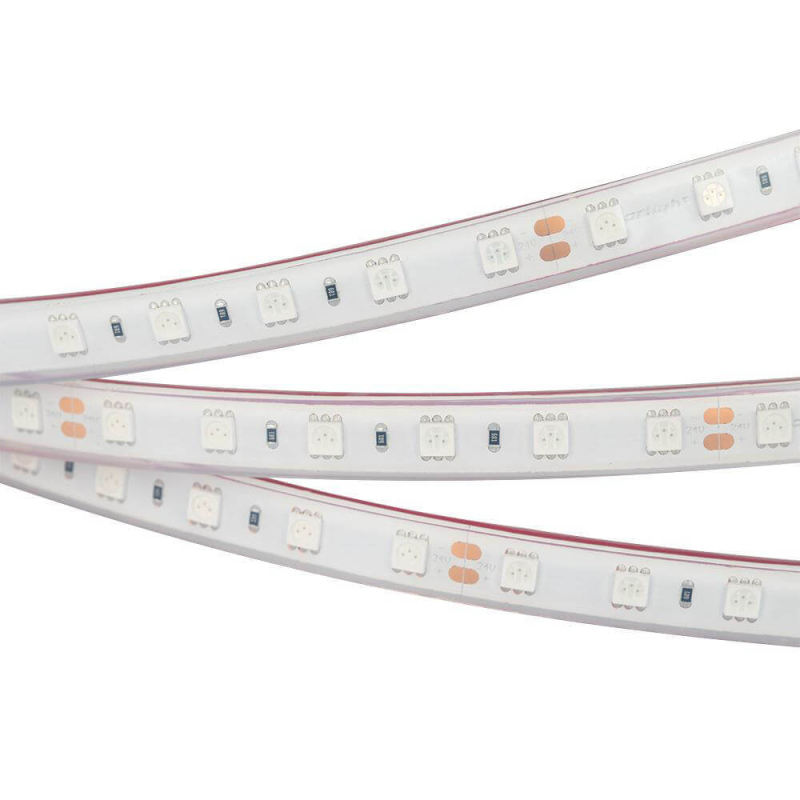 Светодиодная лента Arlight RTW 2-5000PGS 24V Yellow 2x (5060, 300 LED, LUX) 014019 в Санкт-Петербурге
