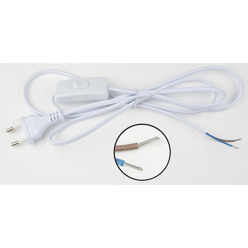 Сетевой шнур Uniel UCX-C10/01A-170 WHITE UL-00006547 в Санкт-Петербурге