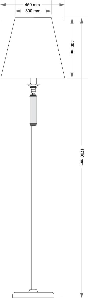 Торшер Kutek Napoli NAP-LS-1(N/A) в #REGION_NAME_DECLINE_PP#