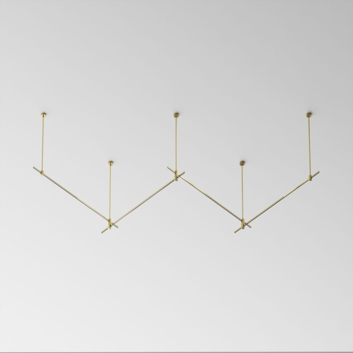 Основание Long двухуровневое на жестких подвесах для трековых светильников Maytoni Technical Flarity TFC-Flar-L02-BS в #REGION_NAME_DECLINE_PP#